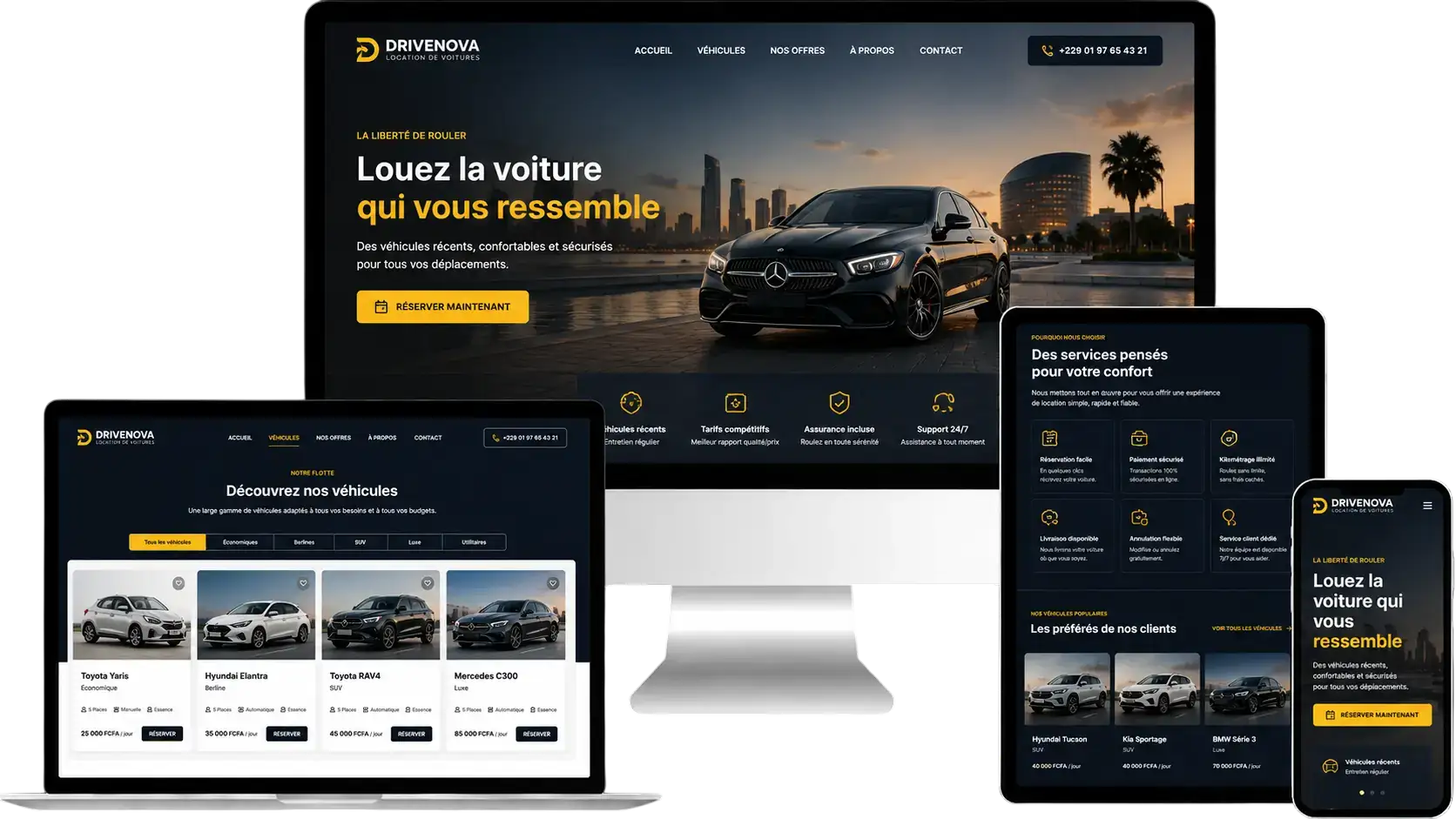 Mockup DriveNova